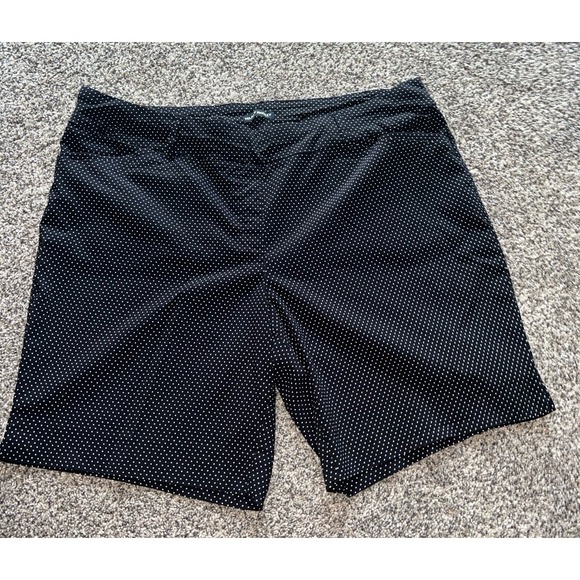 Hilary Radley Women's‎ Black/White Polka Dot shorts size 2X - Picture 1 of 7